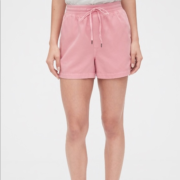 Gap Pull On Shorts Pink Size M EUC - Picture 1 of 3